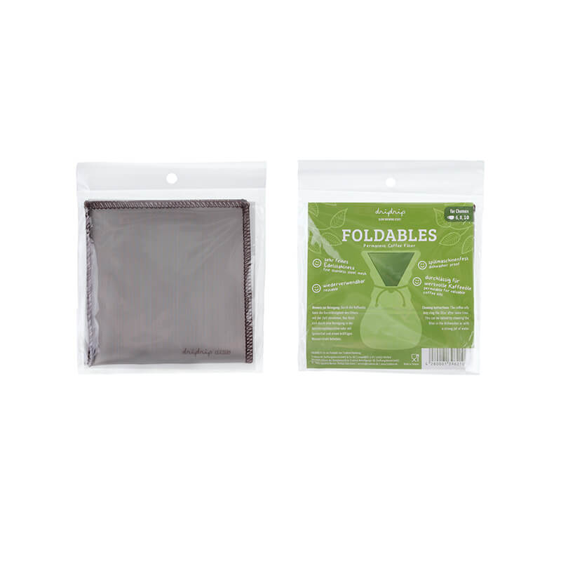  Foldables Dauerfilter Chemex 6,8 und 10 Tassen
