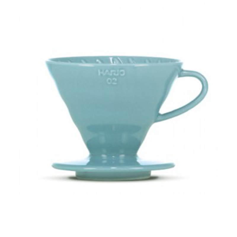 V60 Coffee Dripper Keramik 02 blue