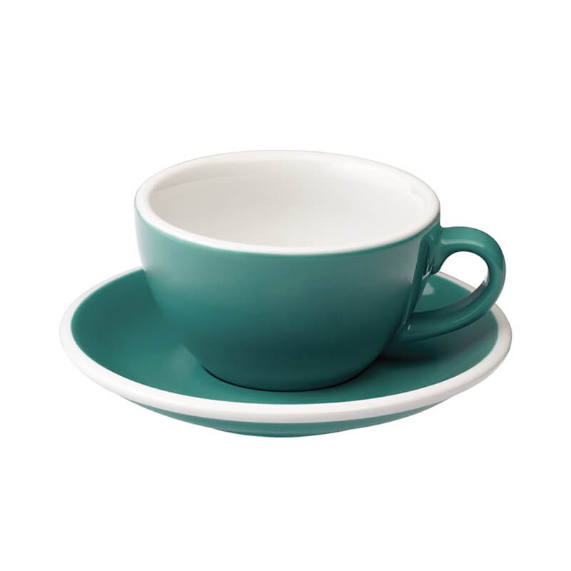 Cappuccinotasse Egg Teal